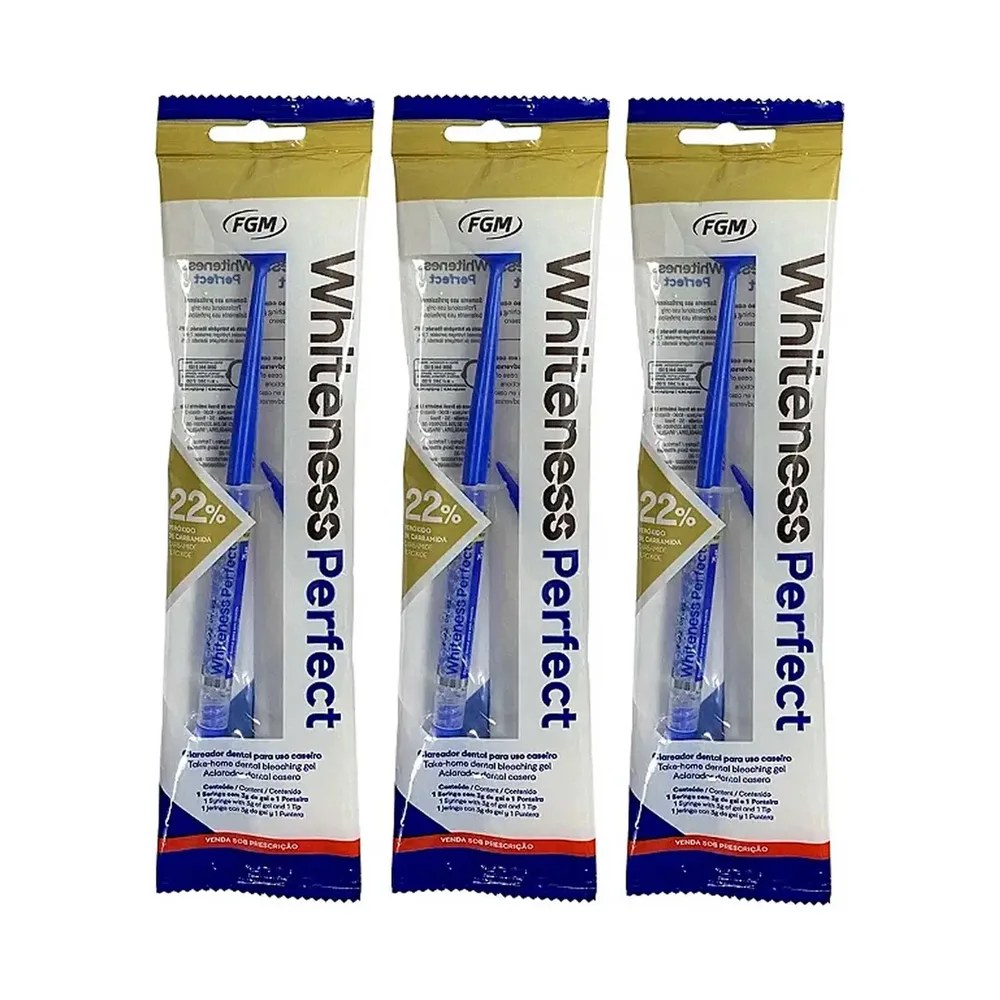 Kit Clareamento Whiteness Perfect - 22% - 3 Unidades