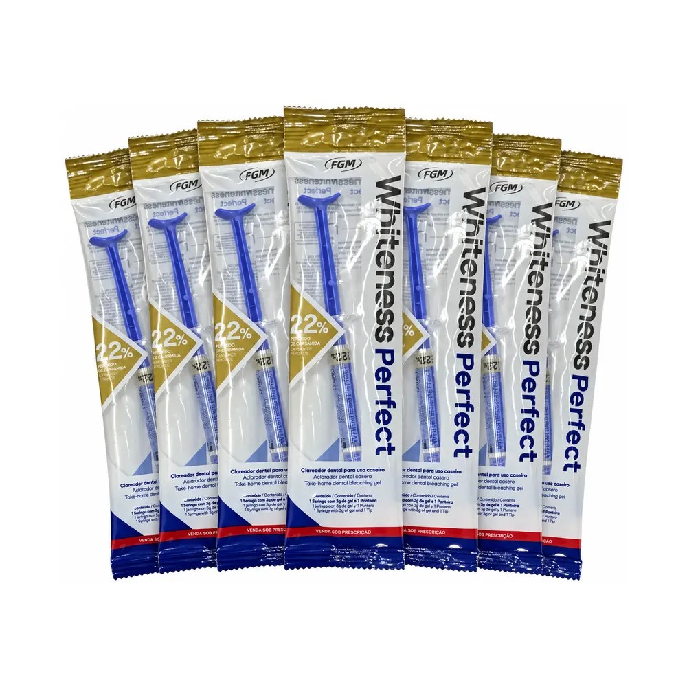 Clareador Whiteness Perfect 22% - FGM - 7 Unidades