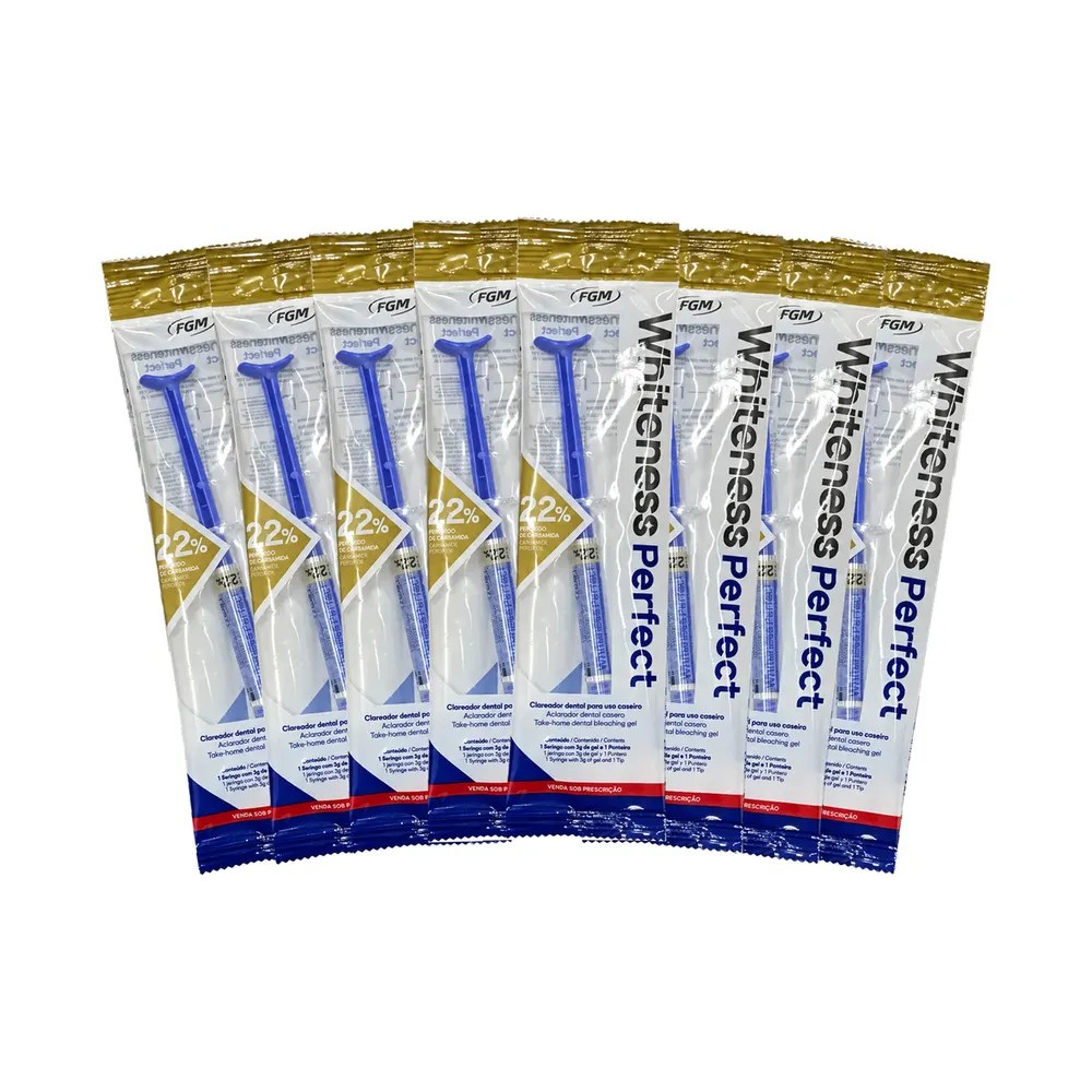 Clareador Whiteness Perfect 22% - FGM - 8 Unidades