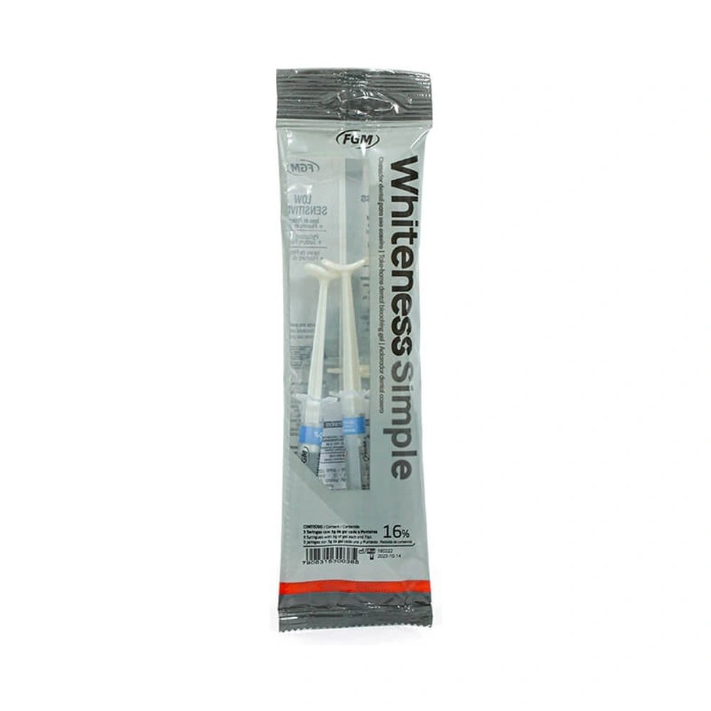 3 Clareador Dental 16% Whiteness Simple 16% - FGM