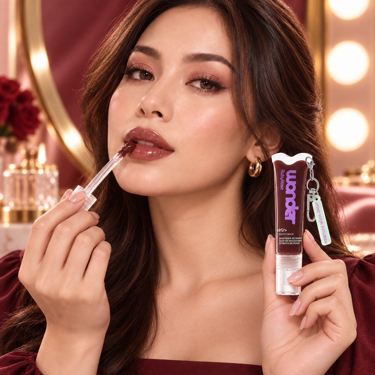 Glossy Balm Ruby Rose Wonder – Balm Labial