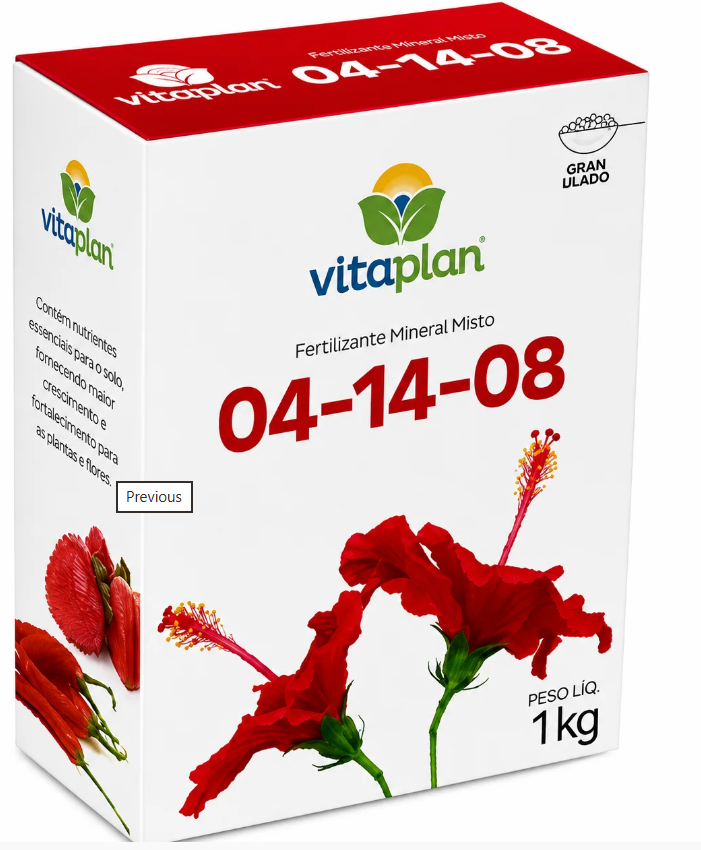 Fertilizante NPK 04-14-08 Vitela — 1 kg