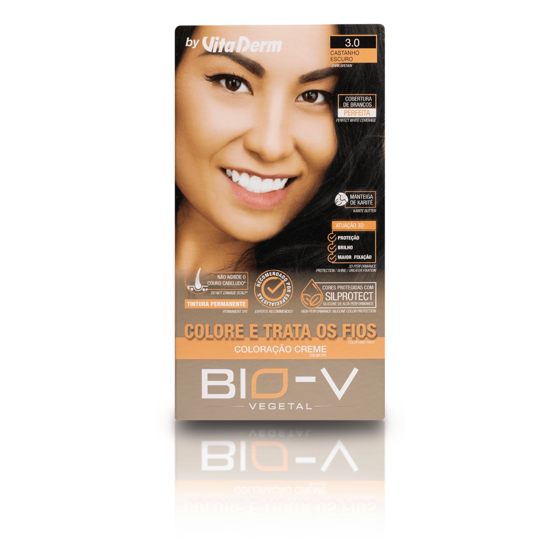 Coloracao Bio-V 3.0 Castanho Escuro