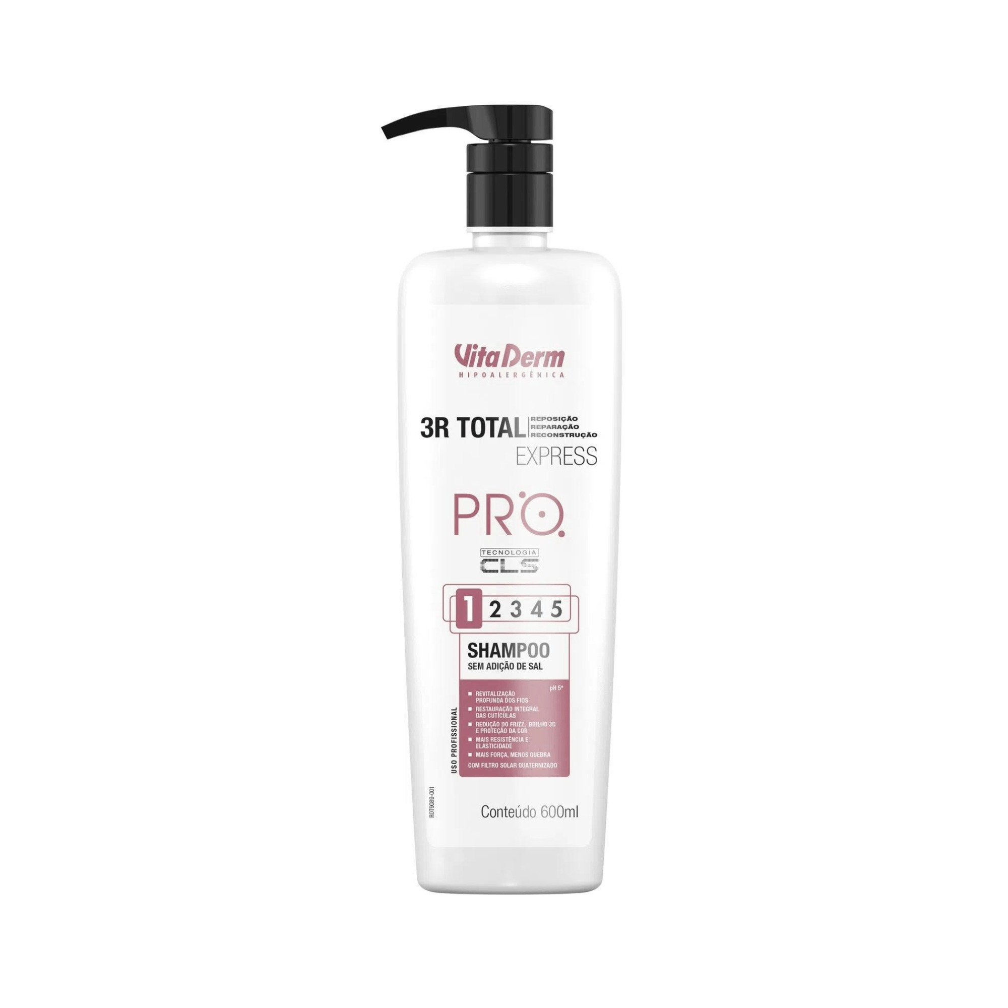 Shampoo Sos Capilar 3rtotal Express Pro 600
