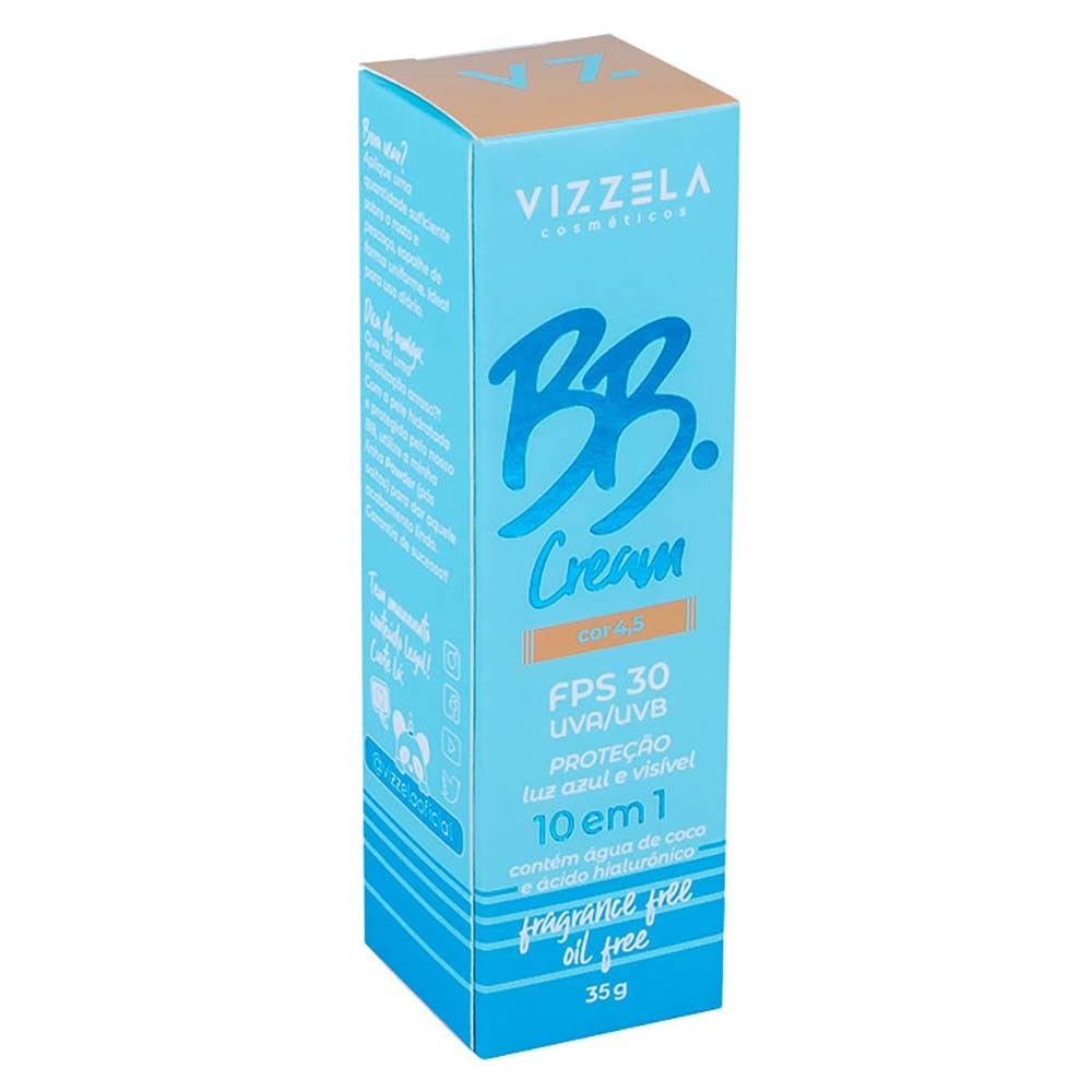 Bb Cream Fps 30 - Vizzela - Cor 4.5