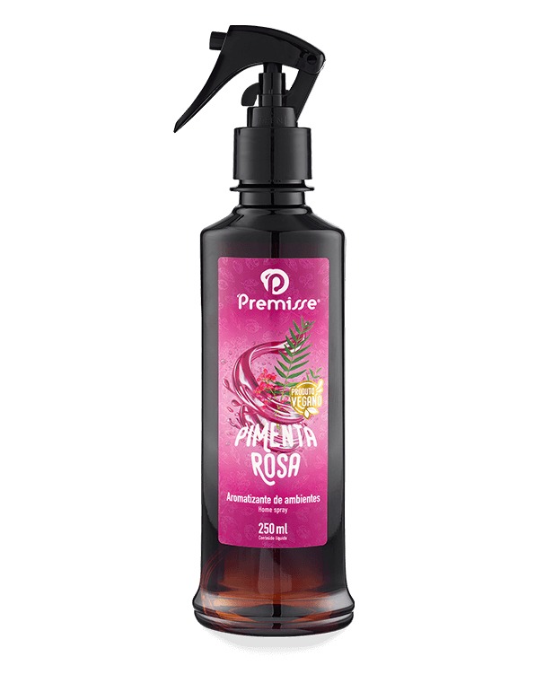 Aromatizante Vegano Pimeta Rosa 250ml