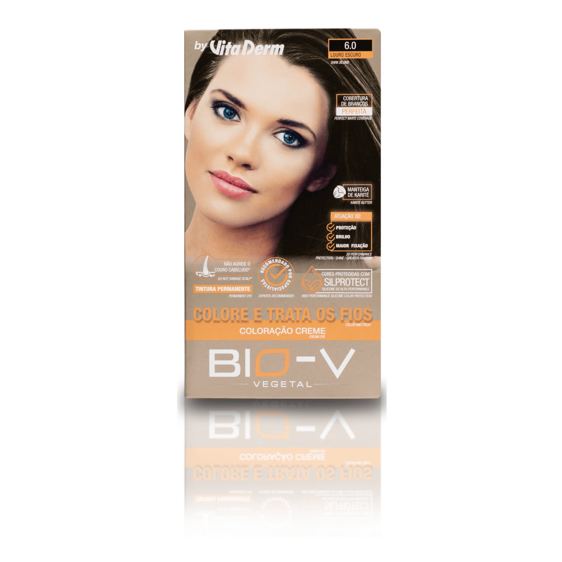 Coloracao Bio-V 6.0 Louro Escuro