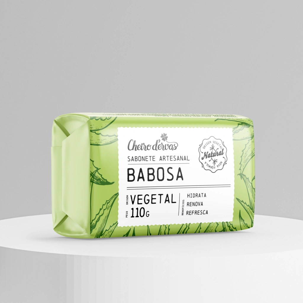 Sabonete Cremoso De Babosa