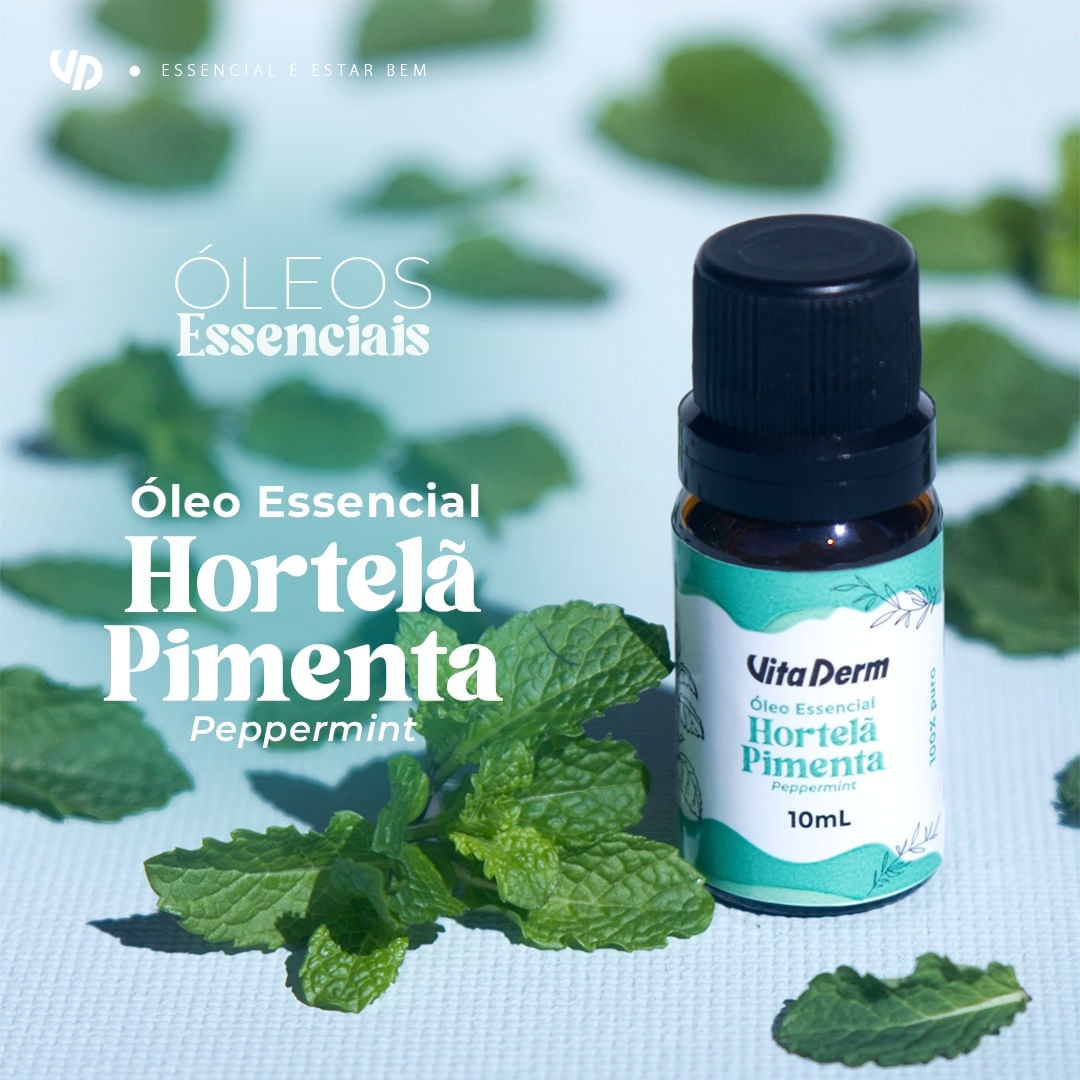 Oleo Essencial De Hortela Pimenta 10ml