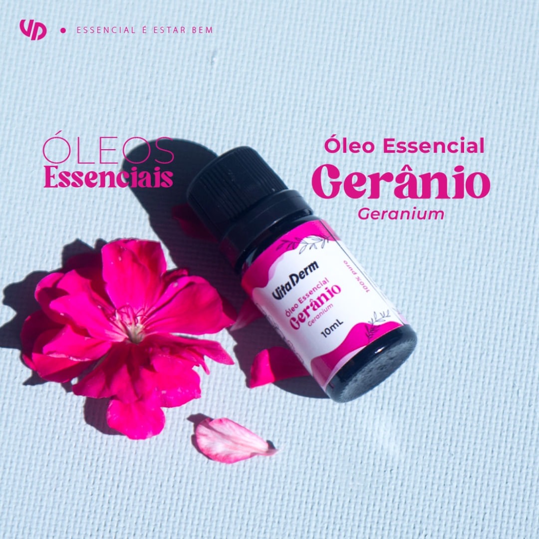 Oleo Essencial De Geranio 10ml