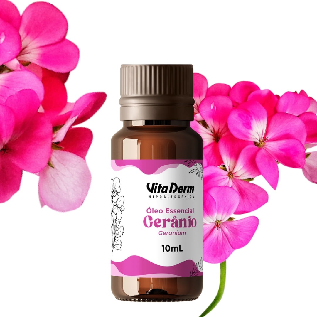 Oleo Essencial De Geranio 10ml