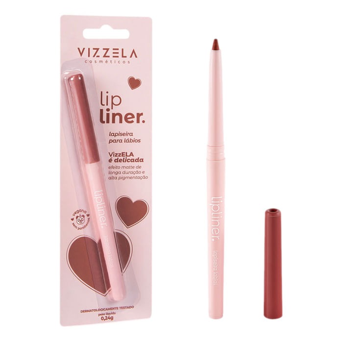 Lapiseira Labial Lipliner - Vizzela - Determinada
