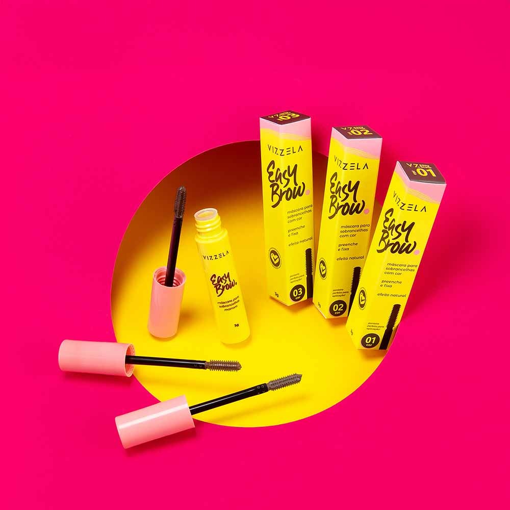 Easy Brow Mascara Para Sobrancelhas - Cor 02