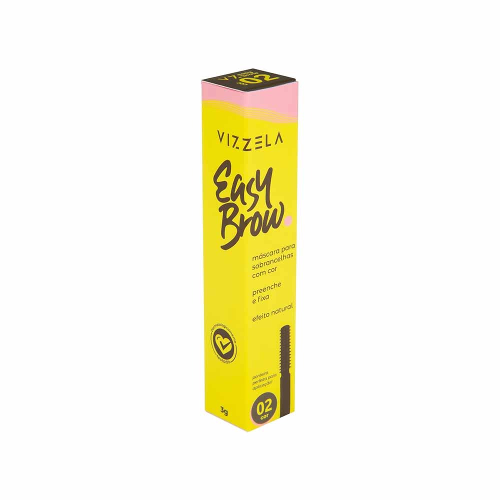 Easy Brow Mascara Para Sobrancelhas - Cor 02