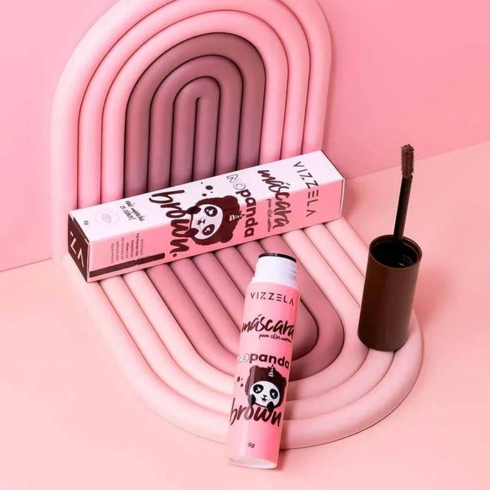 Mascara Para Cilios Marrom - No Panda Brown Vizzela