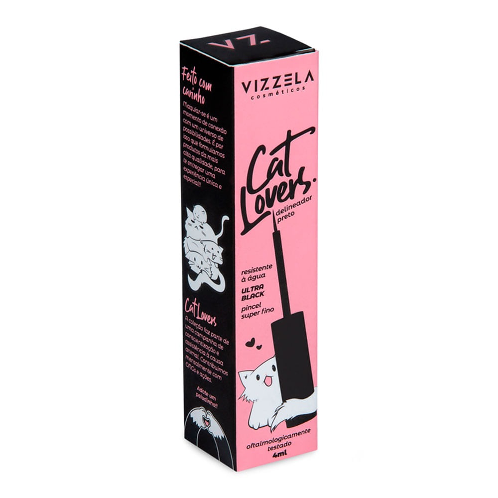 Vz-29 - Delineador Ultra Black - Cat Lovers