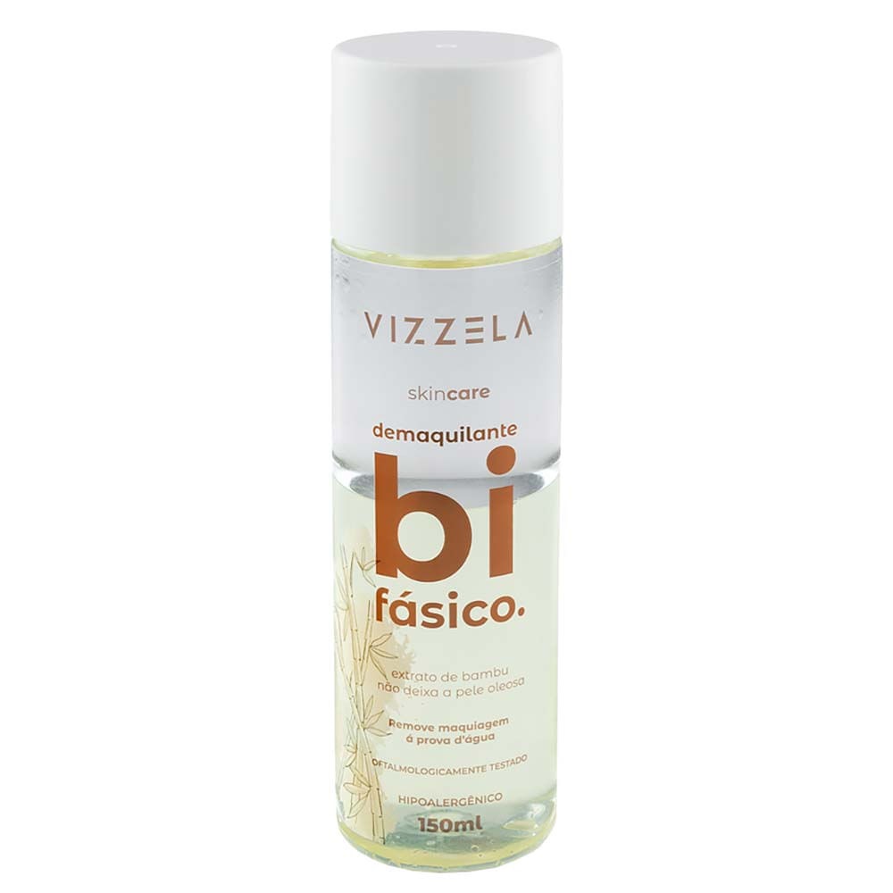Demaquilante Bifásico - 150ml - Vizzela
