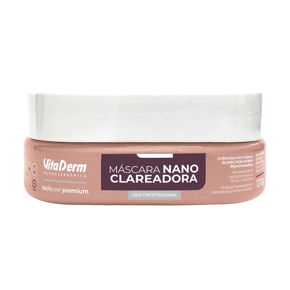 Mascara Nanoclareadora Tech Peel Premium 120g