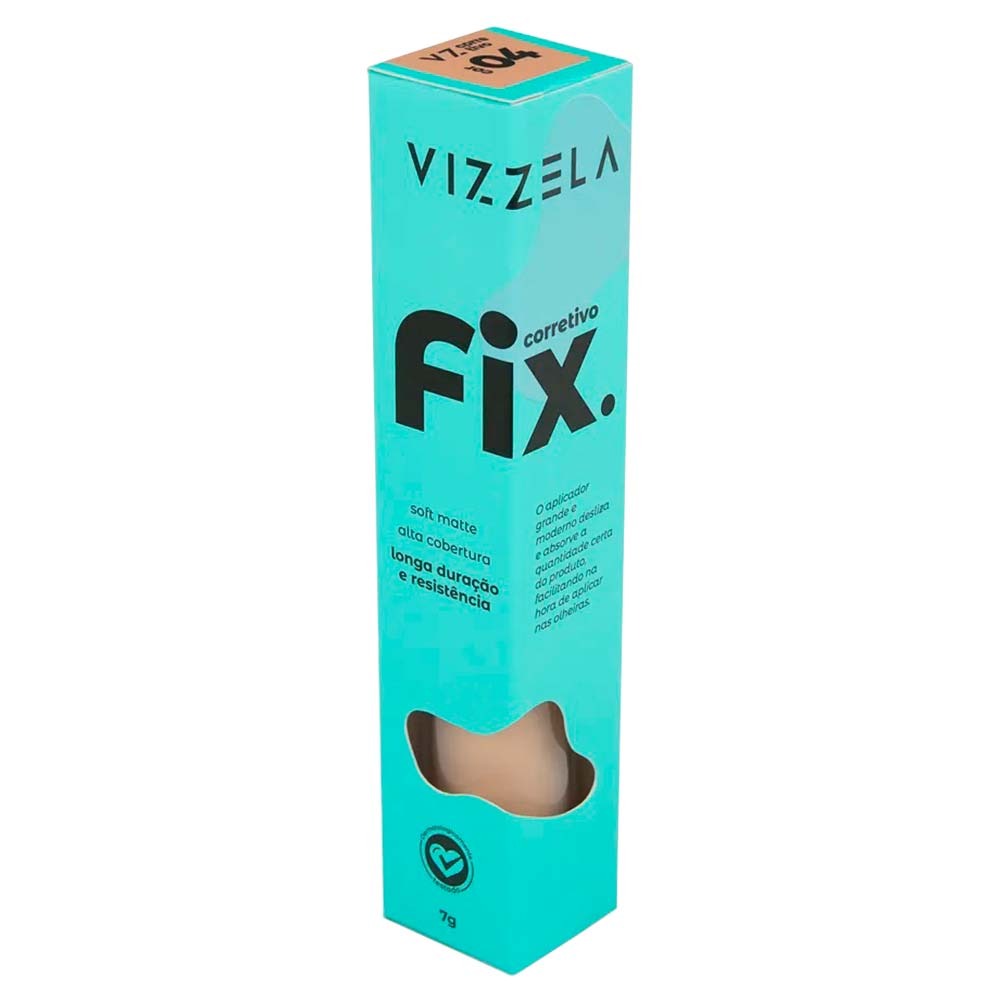 Corretivo Liquido Fix - Cor 04