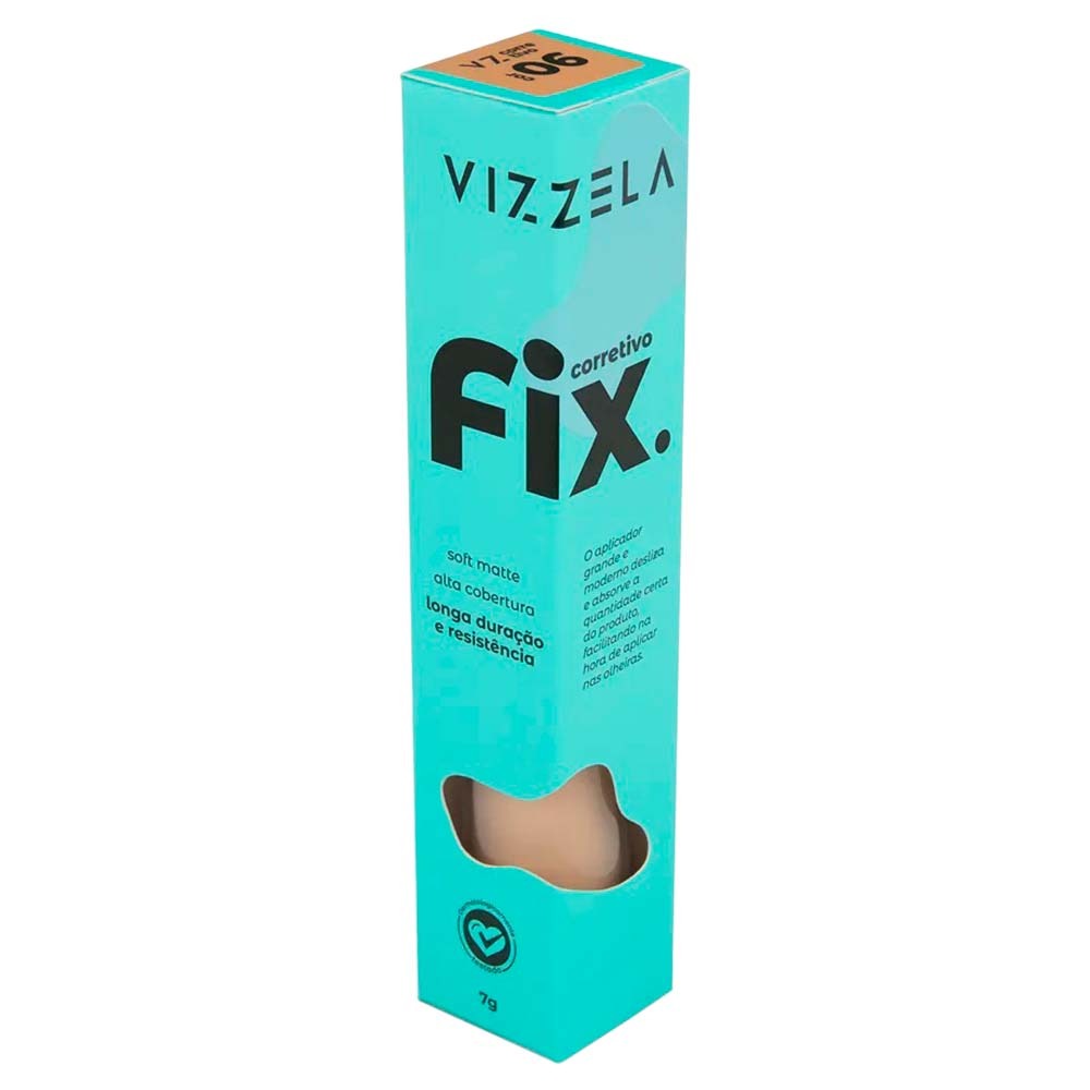Corretivo Liquido Fix - Cor 06
