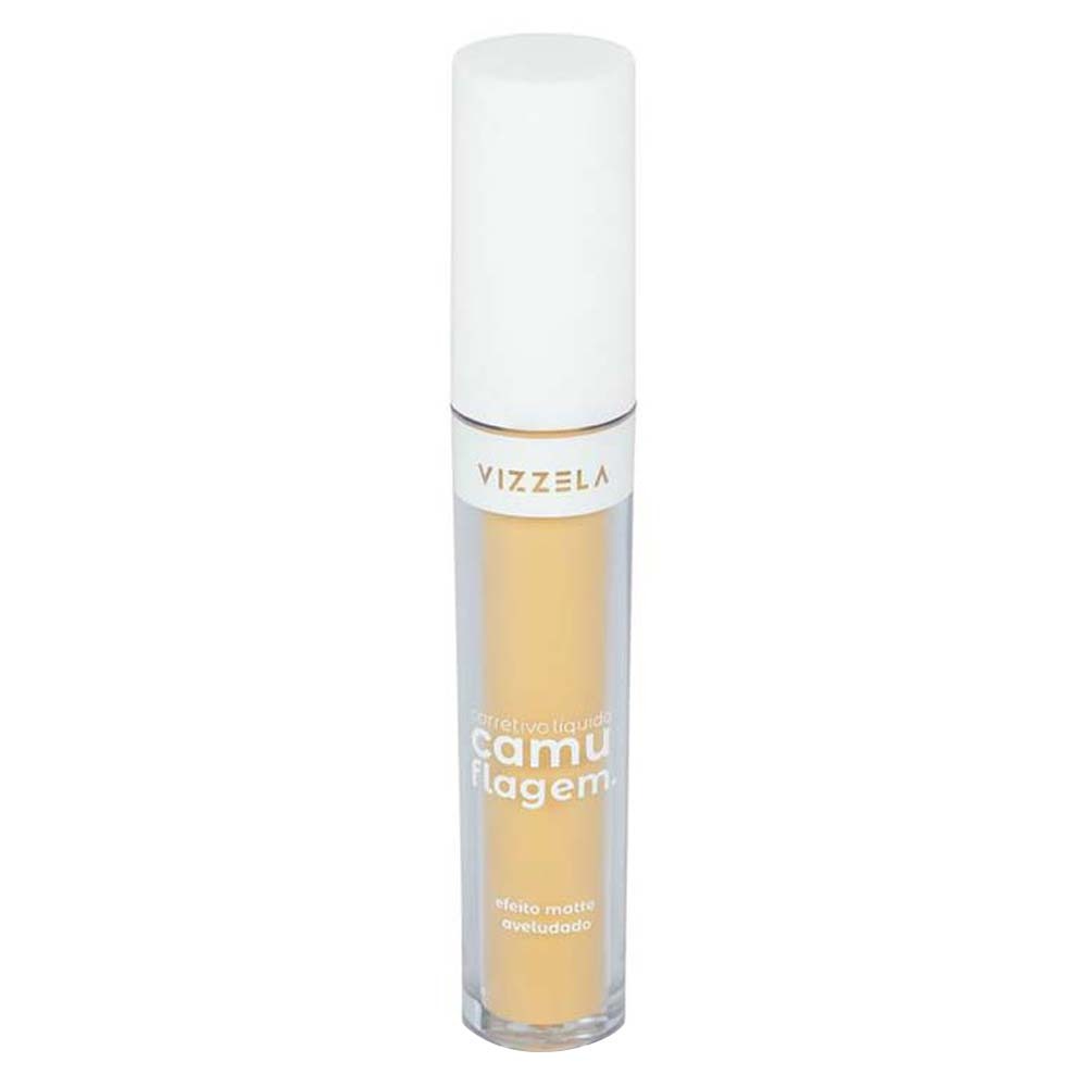 Corretivo Camuflagem Amarelo - Vizzela