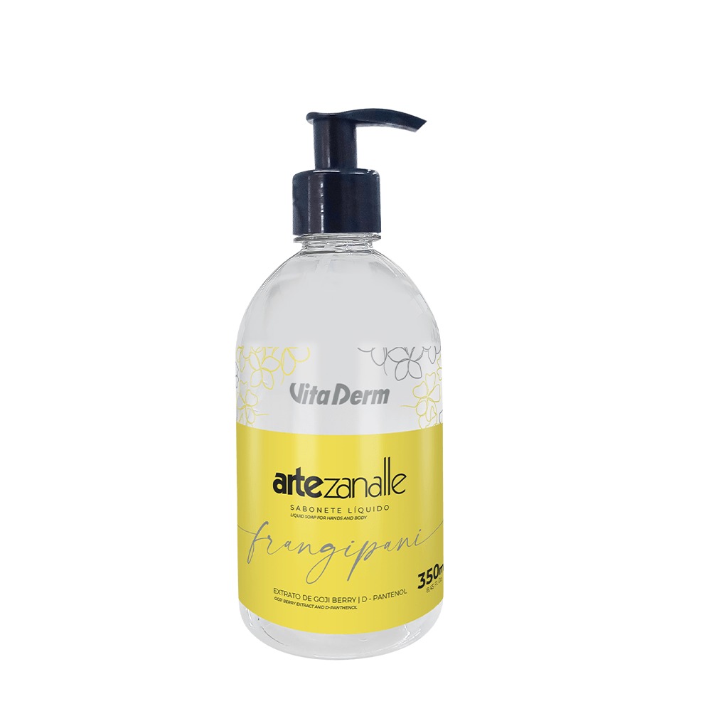Sabonete Liquido Frangipani Artezanalle 350ml