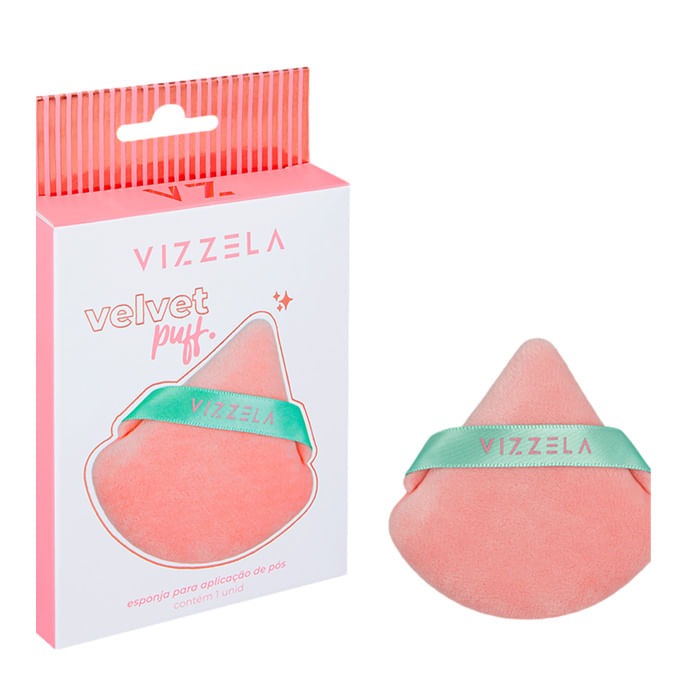Esponja Para Pos Velvet Puff - Vizzela