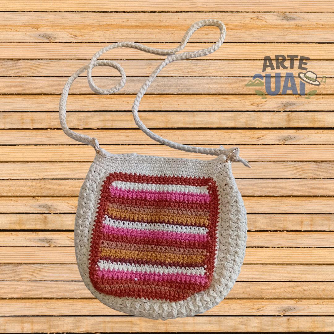 Bolsa em croché