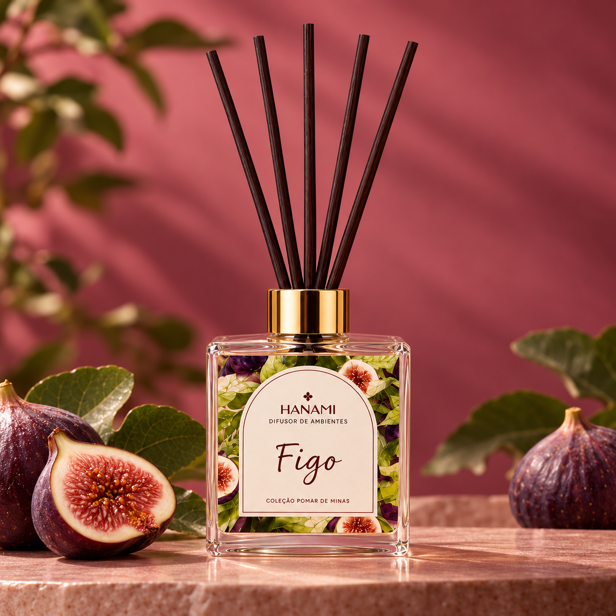 Difusor de Aromas de Figo (c/ Varetas de Bambu) 250ml