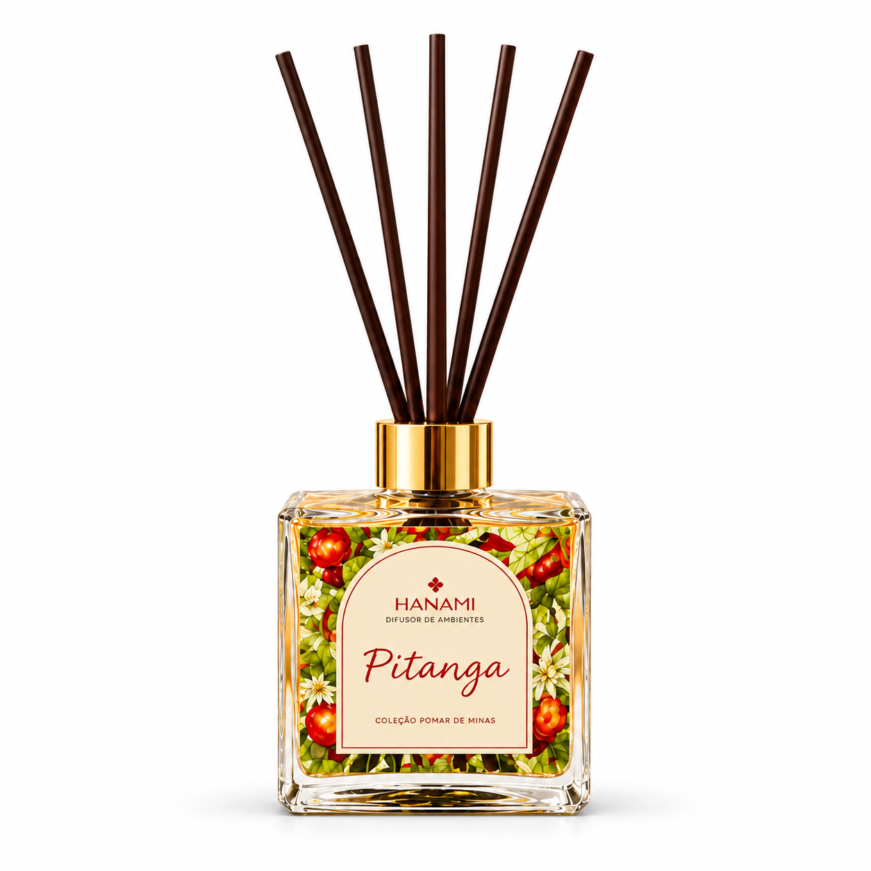 Difusor de Aromas de Pitanga (c/ Varetas de Bambu) 250ml