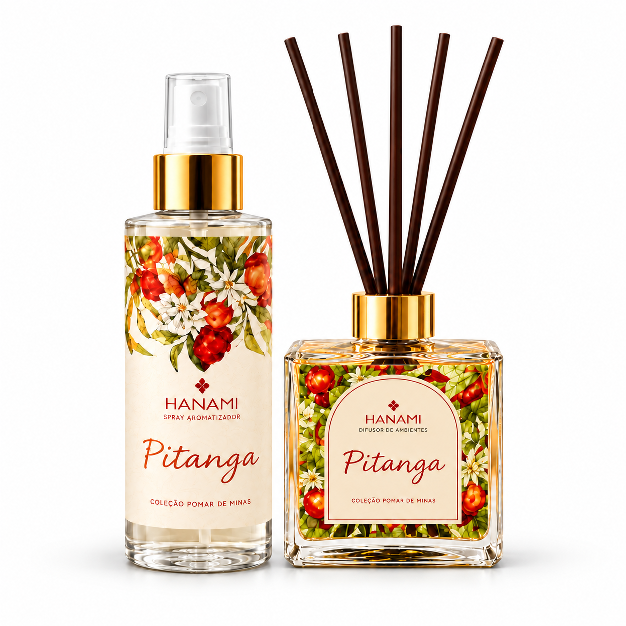 Kit Pitanga: Difusor + Spray de Aromas