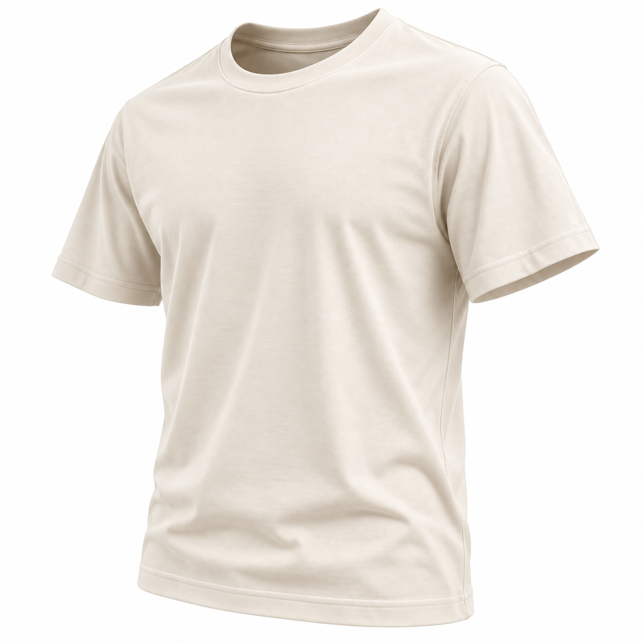 Camiseta Básica Malha Peruana Branca