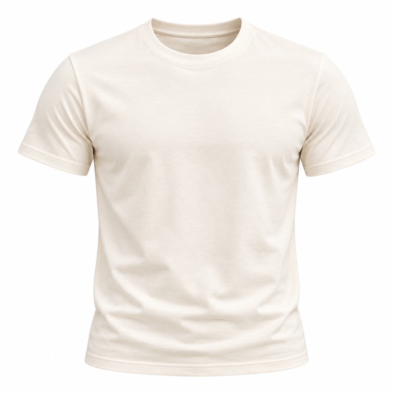 Camiseta Básica Malha Peruana Branca