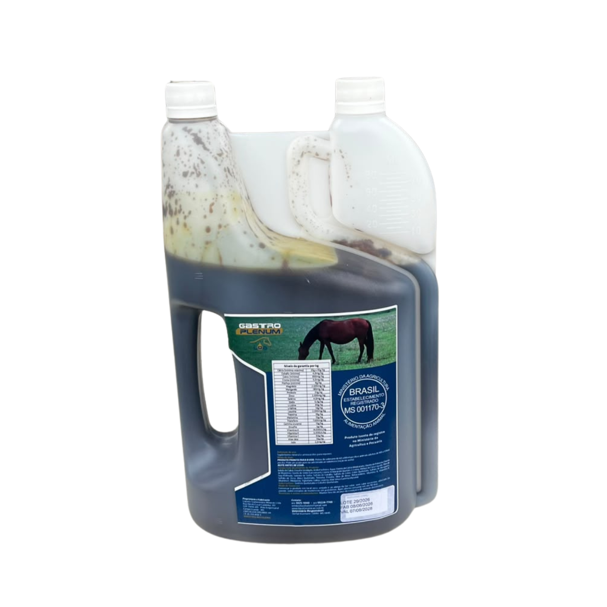 Gastro Plenum Liquida Equinos 2lt — Suplemento para Proteção, Equilíbrio e Saúde do Trato Gastrointestinal