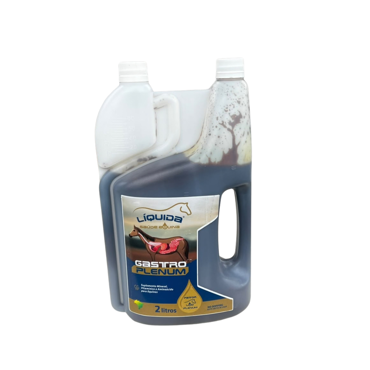 Gastro Plenum Liquida Equinos 2lt — Suplemento para Proteção, Equilíbrio e Saúde do Trato Gastrointestinal