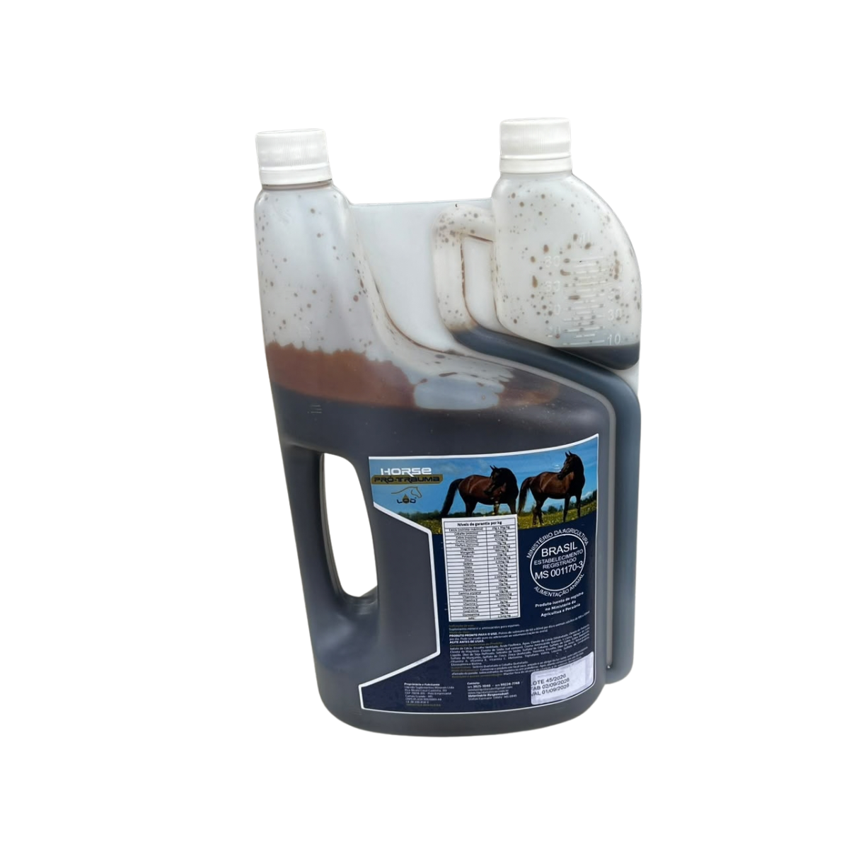 Horse Pro Trauma Liquida Equinos 2lt — Suplemento de Suporte à Recuperação de Cavalos em Situações de Trauma e Exigência Física