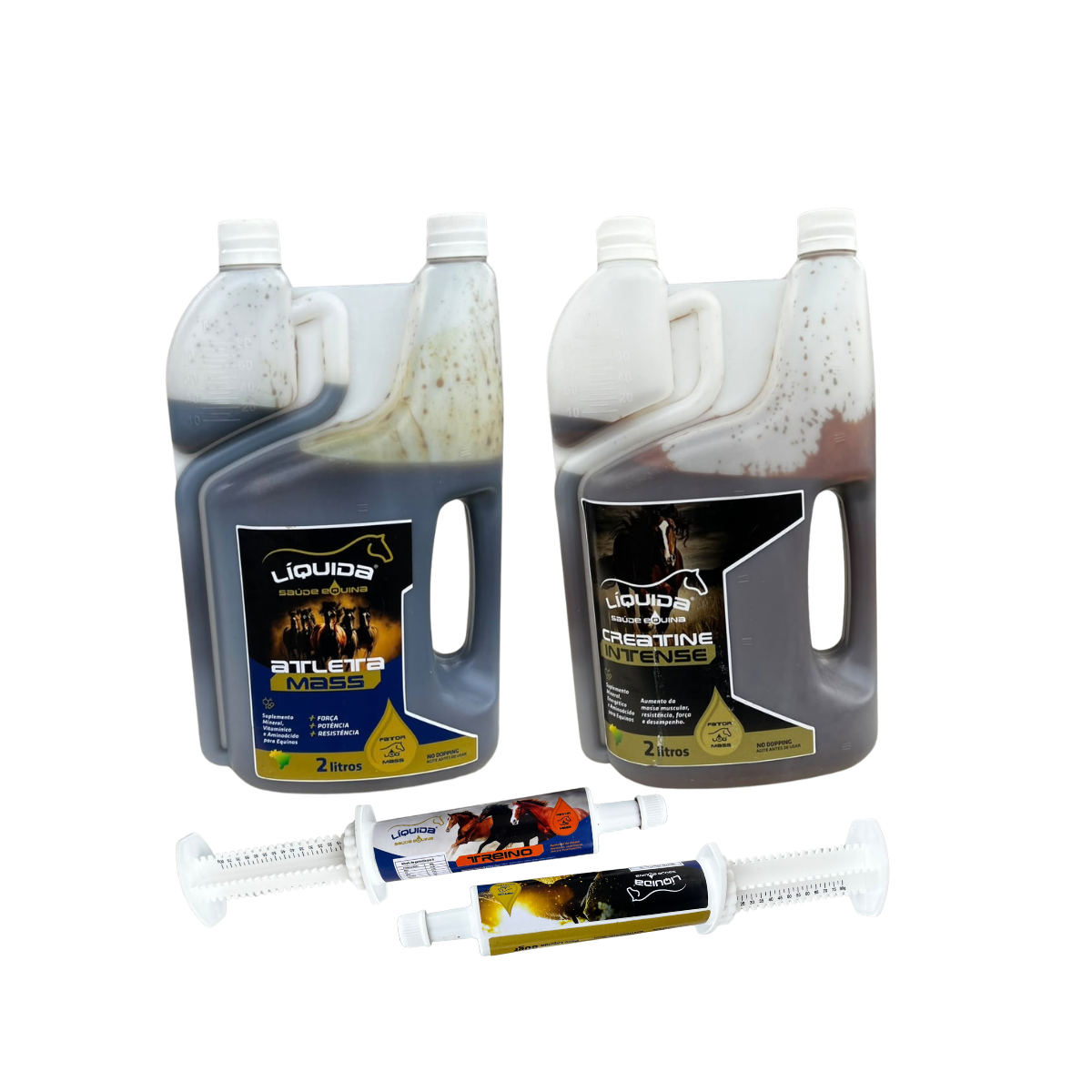 Kit Prova Líquida para Equinos — Nutrição e Performance