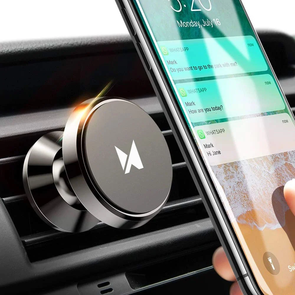 Suporte magnético para celular automotivo