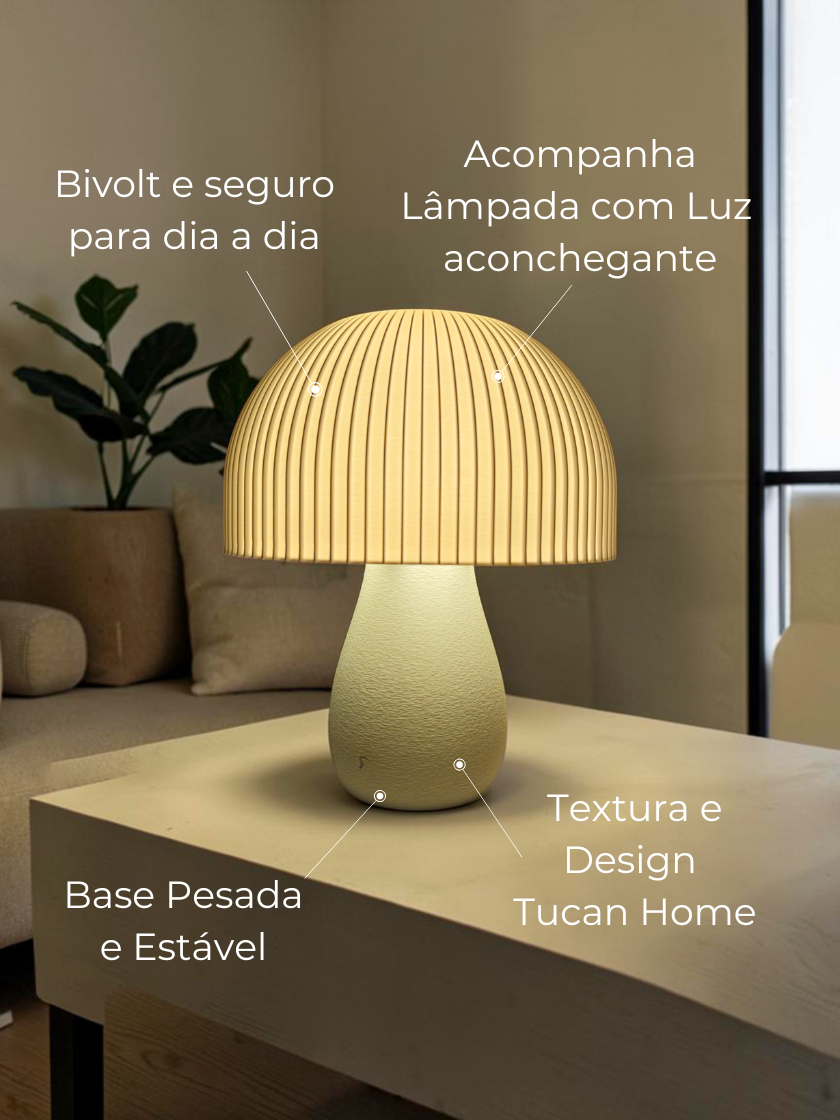 Luminária COGUMELO