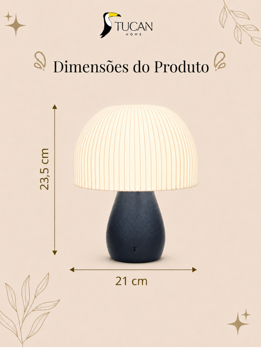 Luminária COGUMELO