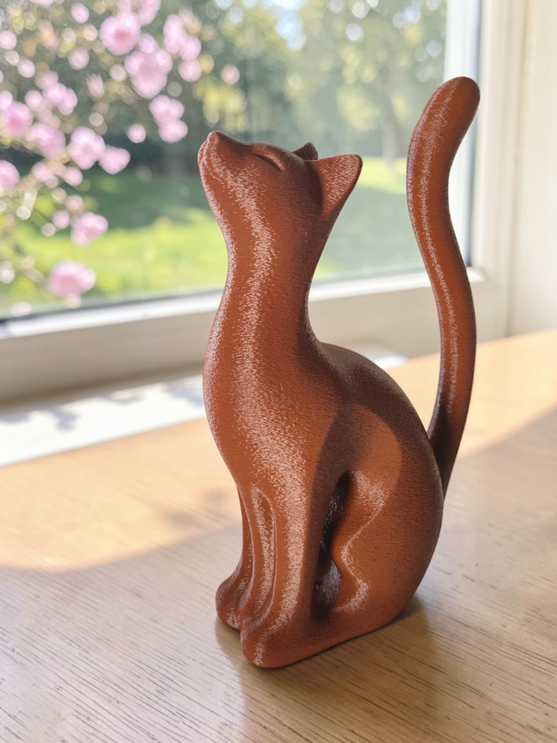 Escultura Decorativa Gato