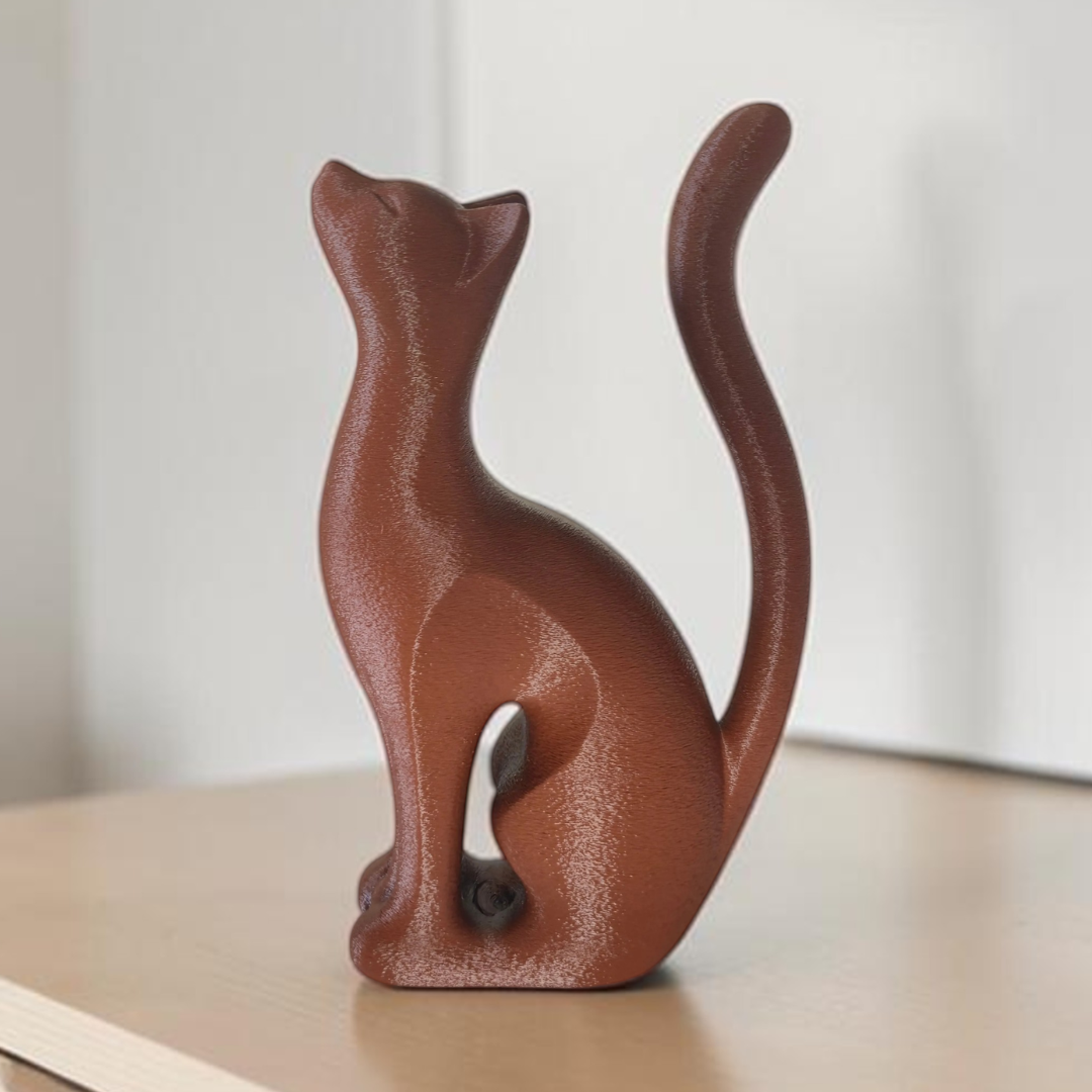 Escultura Decorativa Gato