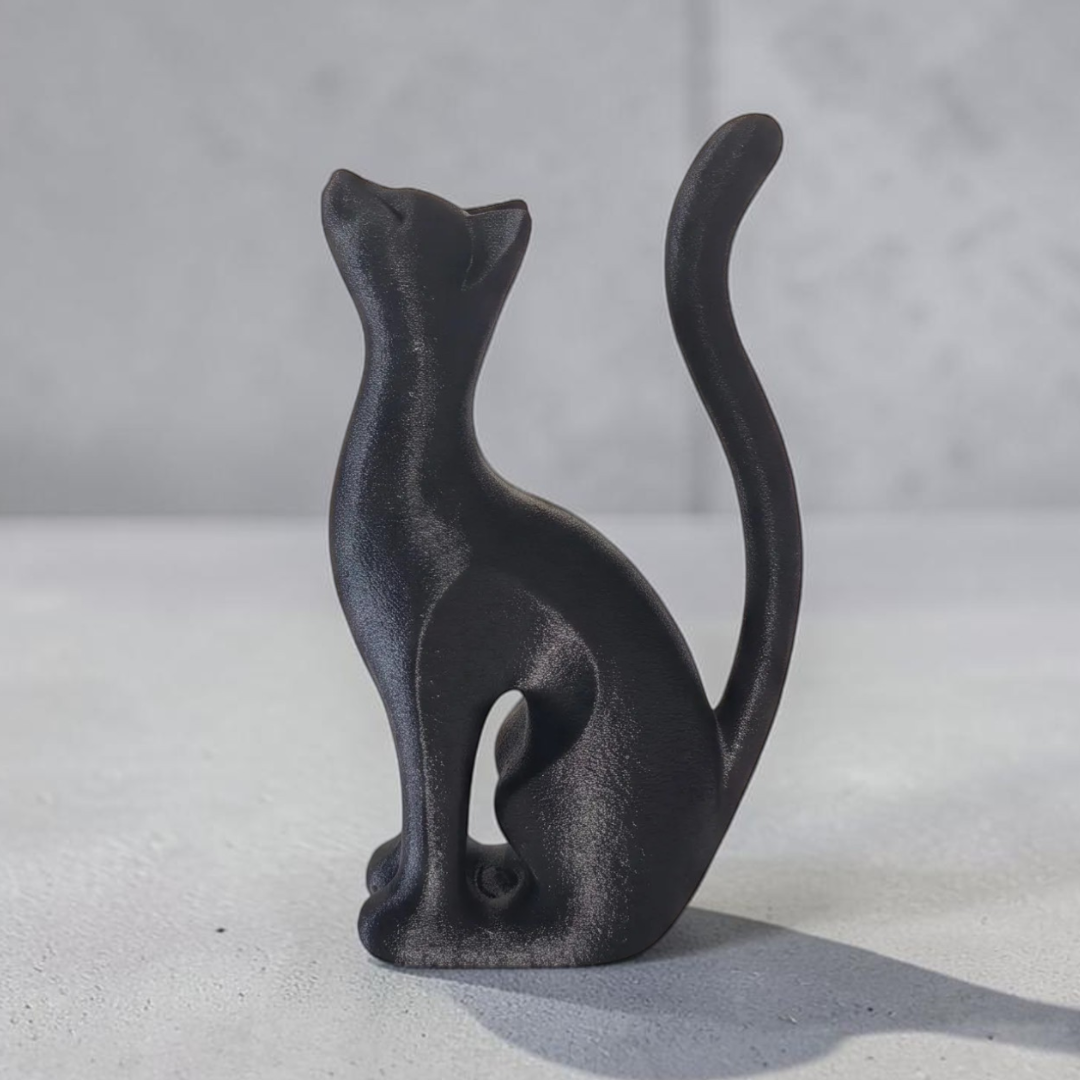 Escultura Decorativa Gato