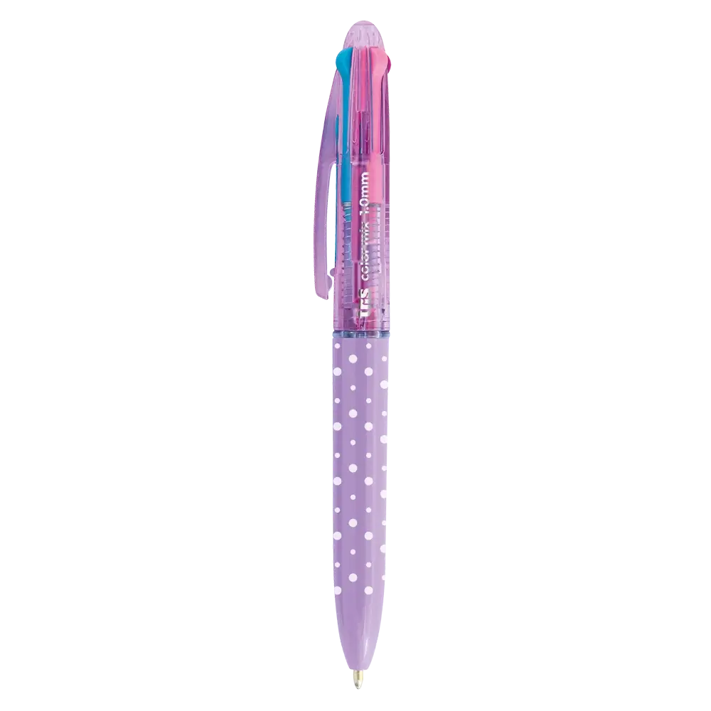 Caneta Esferográfica Tris Slide Trio Fashion 1,0 mm