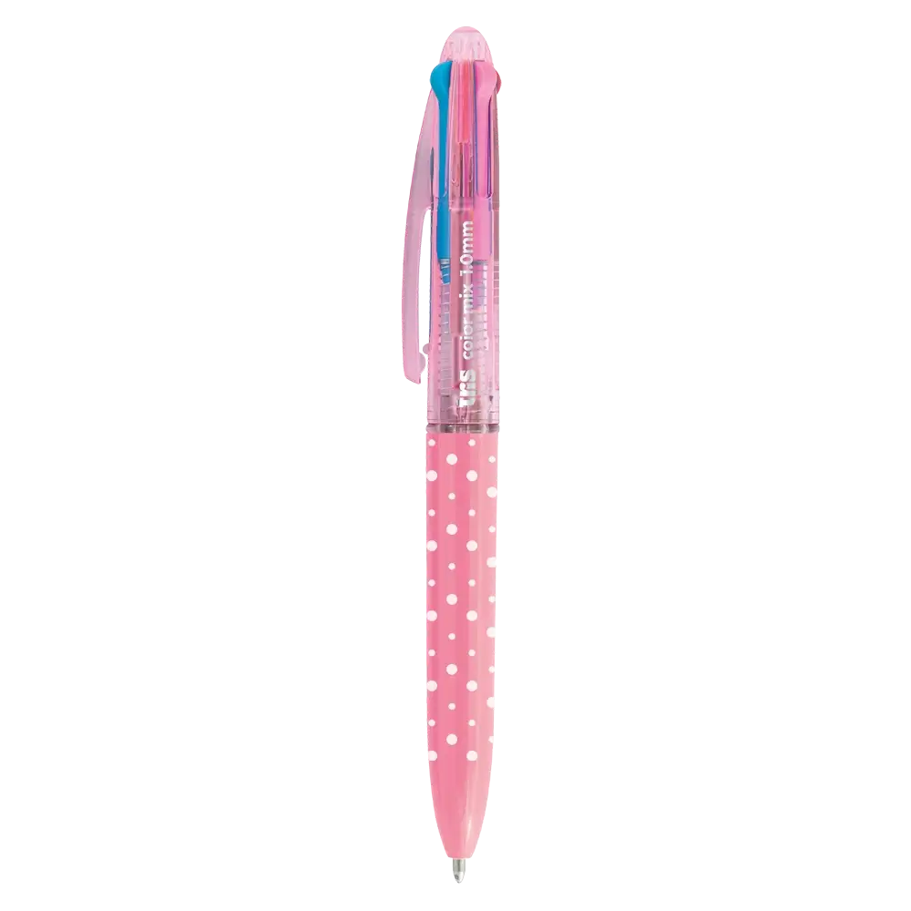 Caneta Esferográfica Tris Slide Trio Fashion 1,0 mm