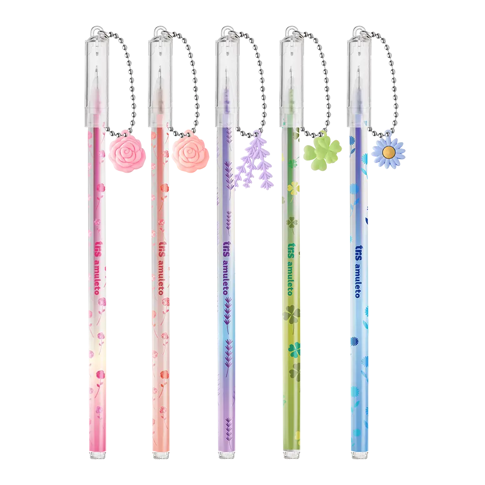 Caneta Gel Apagável Tris Amuleto 0,7 mm