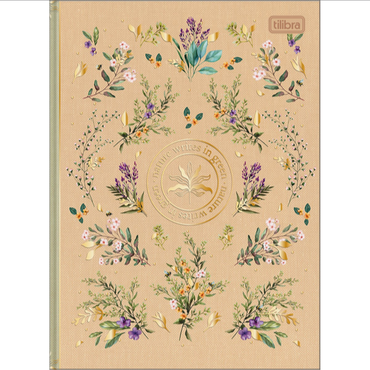 Caderno Brochura Capa Dura Tilibra Naturalis Colegial - 160 Folhas