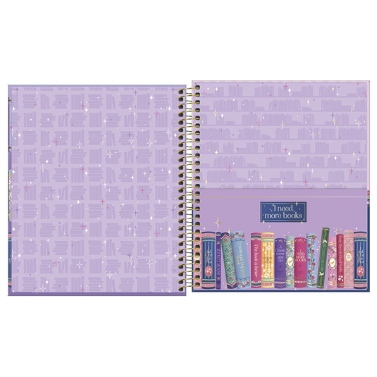 Caderno Capa Dura Tilibra Bookland - 80 Folhas