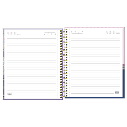 Caderno Capa Dura Tilibra Bookland - 80 Folhas