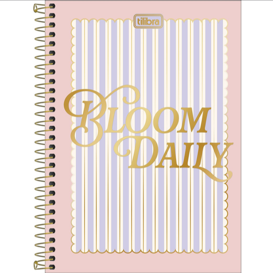 Caderno Espiral Capa Dura Tilibra Linea 1/4 - 80 Folhas